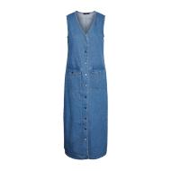 Robe en Jean Bleu Femme Vero Moda Maxi pas cher