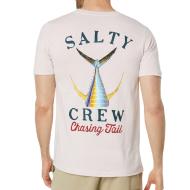 T-shirt Rose Homme Salty Crew Tailed vue 2