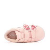 Baskets Rose Fille Puma Smash Butterfly 01 vue 4