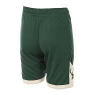 Short de Basketball Vert/Beige Garçon NBA MILWAUKEE BUCKS vue 2