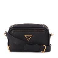 Sac Bandoulière Noir Femme Guess James Girlfriend pas cher