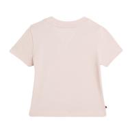 T-shirt Rose Fille Tommy Hilfiger Baby vue 2