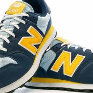 GM500 Baskets Marine/Jaune Homme New Balance vue 7