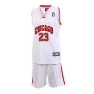 Chicago Bulls Ensemble de basket Blanc Enfant Sport Zone DAPL5811 pas cher