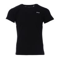 T-shirt brodé noir homme Schott NYC