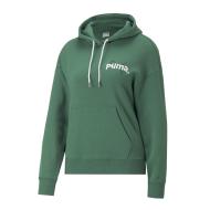 Sweat Vert Femme Puma 538378 pas cher