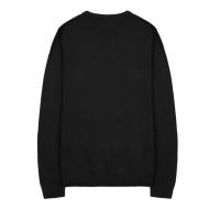 Pull Noir Homme Teddy Smith Pulser 3 vue 2