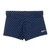 Boxer de bain Imprimée Noir/Bleu Homme Sun project 3080 pas cher