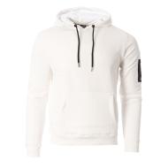 Sweat à Capuche Blanc Homme Just Emporio AJELY