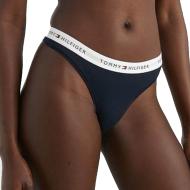 String Noir Femme Tommy Hilfiger Thong pas cher