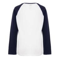 Tee-shirt Blanc Garçon Quiksilver Raglan vue 2