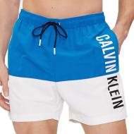 Short de bain Bleu Homme Calvin Klein Medium Drawstring pas cher