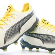 Chaussures de football Écru Homme PumaKing Ultimate vue 7