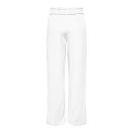 Pantalon Blanc Femme JDY Linen vue 2