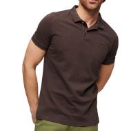 Polo Marron Homme Superdry Vintage DestroyM