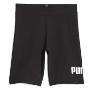 Short Noir Fille Puma Logo Tight pas cher