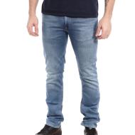 Jean Slim Bleu clair Homme Teddy Smith Reeple Rock pas cher