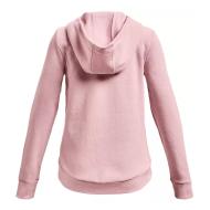 Sweat Zippé Rose Fille Under Armour Rival Fleece vue 2