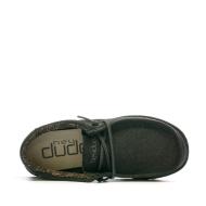 Chaussures Noires Garçon Hey Dude Wally Youth vue 4