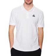 Polo Blanc Homme Le Coq Sportif New Optical pas cher