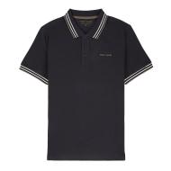 Polo Marine/Blanc Homme Teddy Smith Pasian