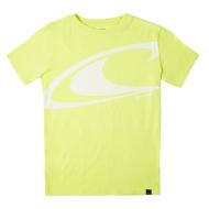 T-shirt Jaune Garçon O'Neill Rutile Wave pas cher