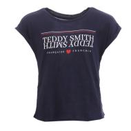 T-shirt Marine Fille Teddy Smith Trobali