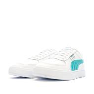 Baskets Blanc/Turquoise Homme Puma Mapf1 Caven Mercedes vue 6