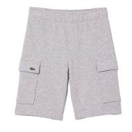 Short Gris Garçon Lacoste Cotton pas cher