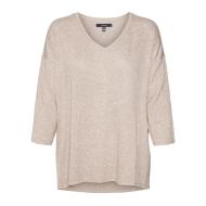 Pull Beige/Marron Femme Vero Moda Brianna 3/4