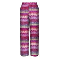 Pantalon Violet/Marine Femme Only Nova Life Palazzo vue 2