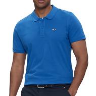 Polo Bleu Homme Tommy Hilfiger Slim Placket