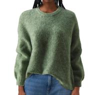 Pull Vert Femme Vero Moda Mooth pas cher