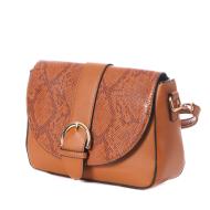 Sac bandoulière Camel Femme Manoukian Tilla vue 3