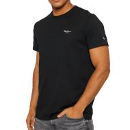 T-shirt Noir Homme Pepe Jeans Original Basic pas cher