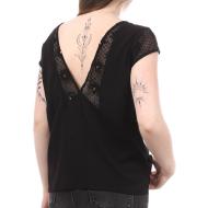 Blouse Noir Femme Teddy Smith Taya vue 2