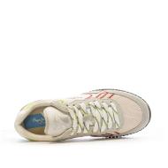 Baskets Beige/Rouge Femme Pepe jeans Holland vue 4