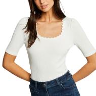 T-shirt Blanc Femme Morgan DABRI