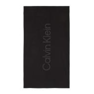 Serviette Noire Homme Calvin KleinTowel pas cher