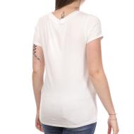 T-shirt Blanc Femme Teddy Smith Tavian vue 2