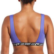 Haut de maillot de bain Violet Femme Nike Banded Bottom vue 2