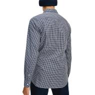 Chemise à Carreaux Manches Longues Marine Homme Tommy Hilfiger vue 2