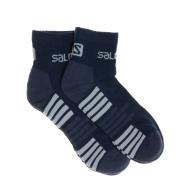 X2 Paires de Chaussettes Marine Mixte Salomon Salomon Active 2 pas cher