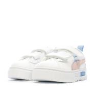 Baskets Blanc/Rose/Bleu Fille Puma Mayze Sweater vue 6