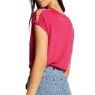 T-Shirt Rose Femme Morgan MRING vue 2