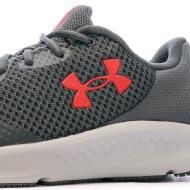 Chaussures de running Grises Homme Under Armour Charged Pursuit 3 vue 7