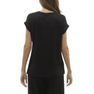 T-Shirt Noir Femme Vero Moda Brianna 10291353 vue 2