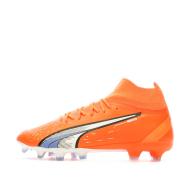 Chaussures de Football Orange Homme Puma Ultra Pro Fg pas cher