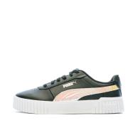 Baskets Noires/Rose Fille Puma Carina 2.0