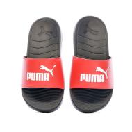 Claquettes Noir/Rouge Garçon Puma Popcat 20 vue 3